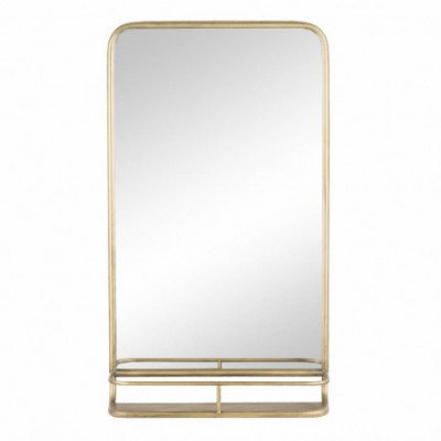 Hildia veidrodis 45x80 cm. šviesi aukso